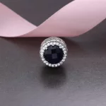 Charms PANDORA Ciemnoniebieskie serca
