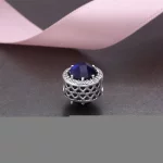 Charms PANDORA Ciemnoniebieskie serca