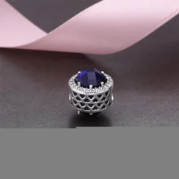 Charms PANDORA Ciemnoniebieskie serca