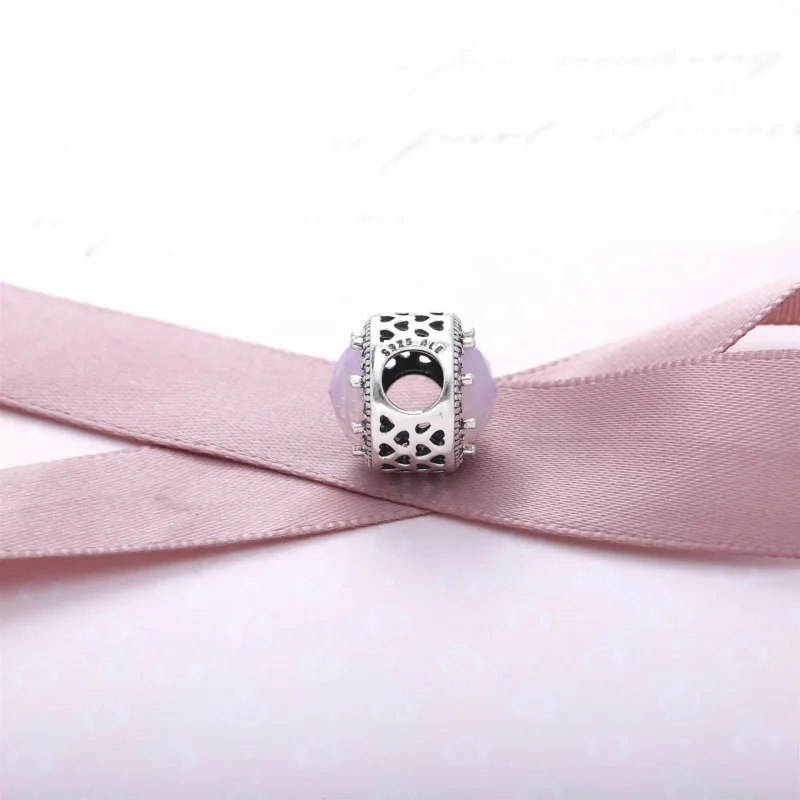 (zdjęcie do) Charms PANDORA Opalizujące serca - Wyświetl 3