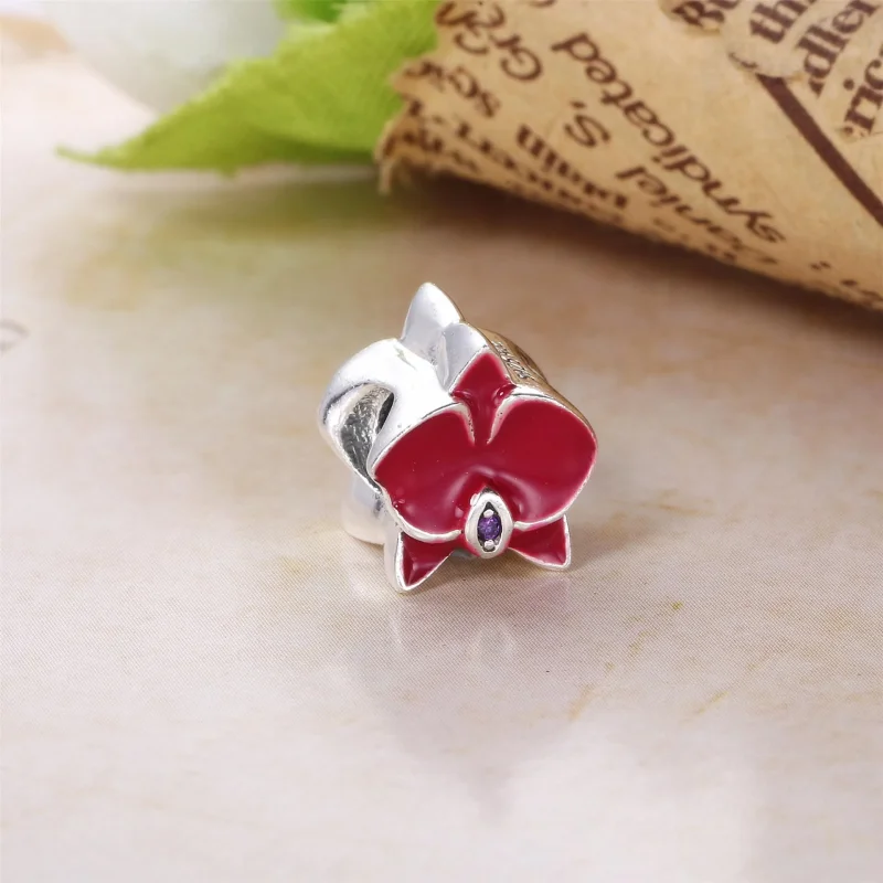 (zdjęcie do) Charms PANDORA Różowa orchidea - Wyświetl 2
