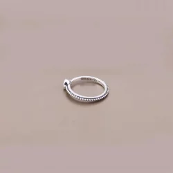 PANDORA Delicate Red Heart Ring
