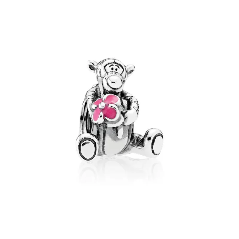 (zdjęcie do) PANDORA Disney Tigger Pink Enamel Charm
