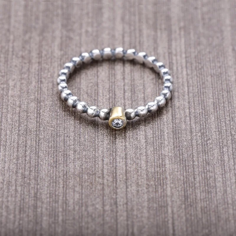 (zdjęcie do) PANDORA Evening Star Stackable Ring, Diamond - Wyświetl 3