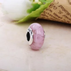 PANDORA Rose Looking Glass Bead