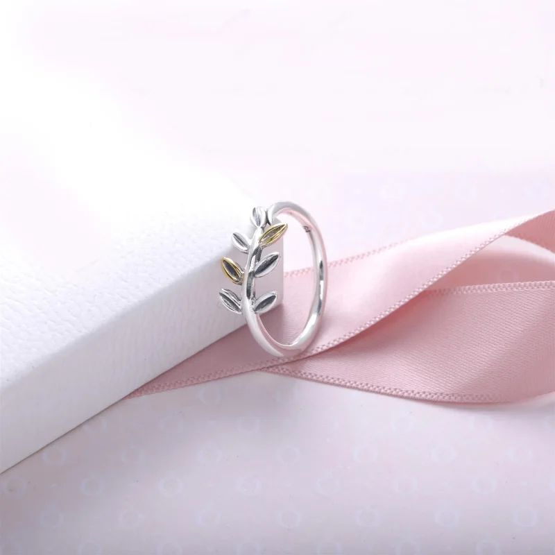 (zdjęcie do) PANDORA Laurel Leaves Ring - Wyświetl 3