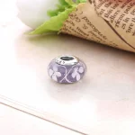 PANDORA Purple Field of Flowers Bead