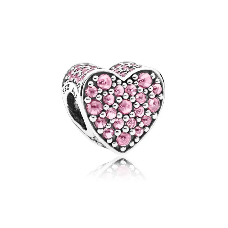 (zdjęcie do) Charms PANDORA Różowe bijące serce