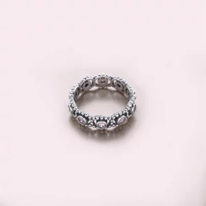 PANDORA Pink Romance Ring