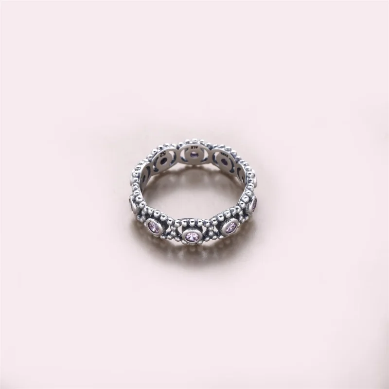 (zdjęcie do) PANDORA Pink Romance Ring - Wyświetl 3