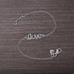 PANDORA Signature of Love, Clear CZ