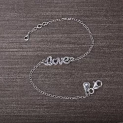 PANDORA Signature of Love, Clear CZ