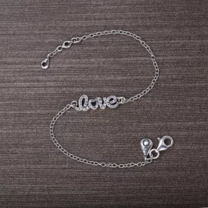 PANDORA Signature of Love, Clear CZ