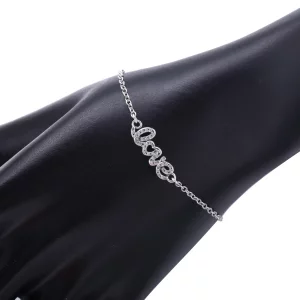 PANDORA Signature of Love, Clear CZ