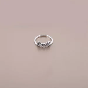 PANDORA Signature Of Love Ring, Clear CZ Ring