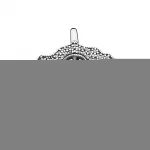 PANDORA Sparkling Lace Ring Clear CZ
