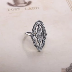 PANDORA Sparkling Lace Ring Clear CZ