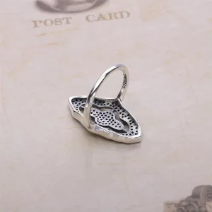 PANDORA Sparkling Lace Ring Clear CZ