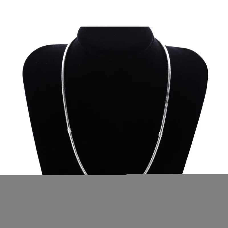 (zdjęcie do) PANDORA Sterling Silver Barrel Clasp - Wyświetl 4