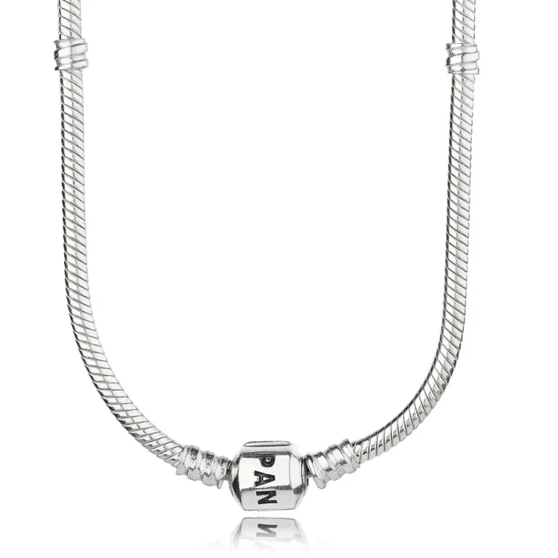 (zdjęcie do) PANDORA Sterling Silver Barrel Clasp