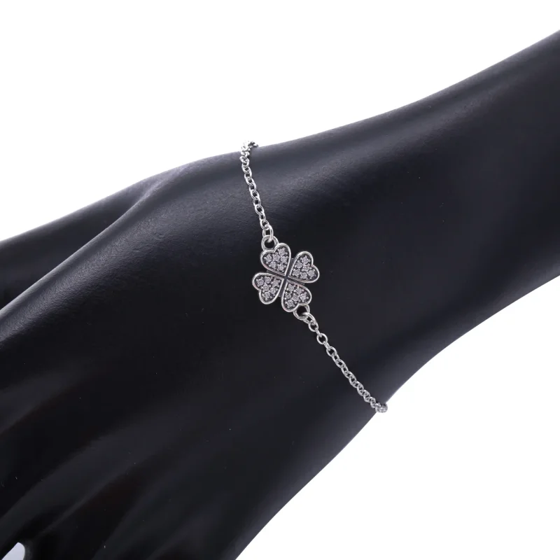 (zdjęcie do) PANDORA Symbol of Lucky in Love, Clear CZ - Wyświetl 3