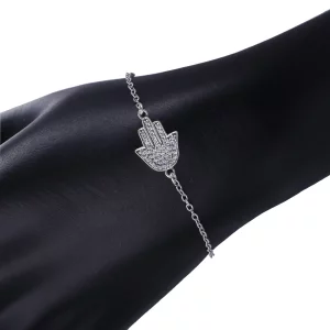 PANDORA Symbol of Protection Bracelet, Clear CZ