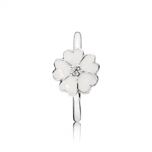 PANDORA White Primrose Ring
