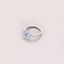 PANDORA White Primrose Ring