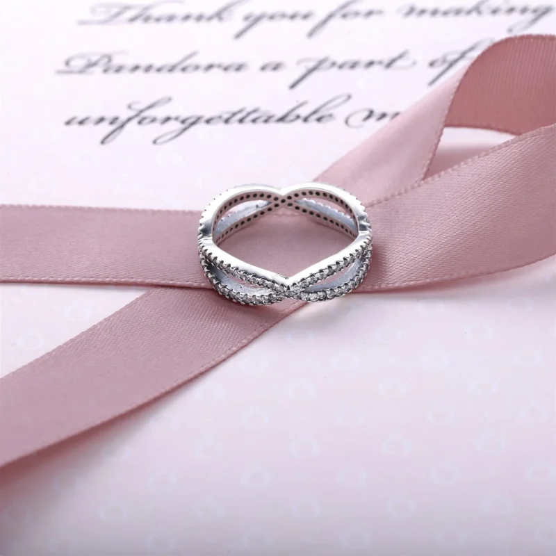 (zdjęcie do) Sparkling crossover ring - Wyświetl 2