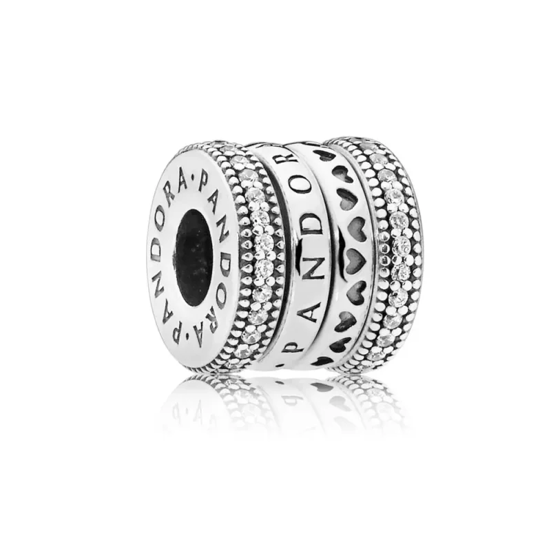 (zdjęcie do) Charms PANDORA spinning logo