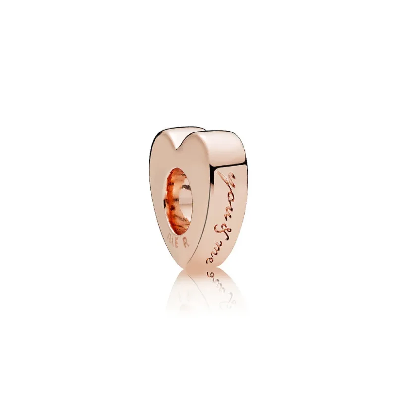 (zdjęcie do) Separator Dwa r&oacute;żowe serca - Separatory PANDORA - Wyświetl 3
