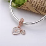Zawieszka Kocham zamki, PANDORA Rose