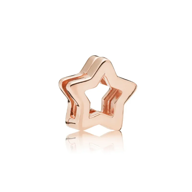 (zdjęcie do) Charms Smukła gwiazda PANDORA Rose