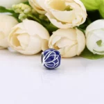 Charms Niebieskie skrzydła, Srebro 0,925, Emalia – PANDORA PL