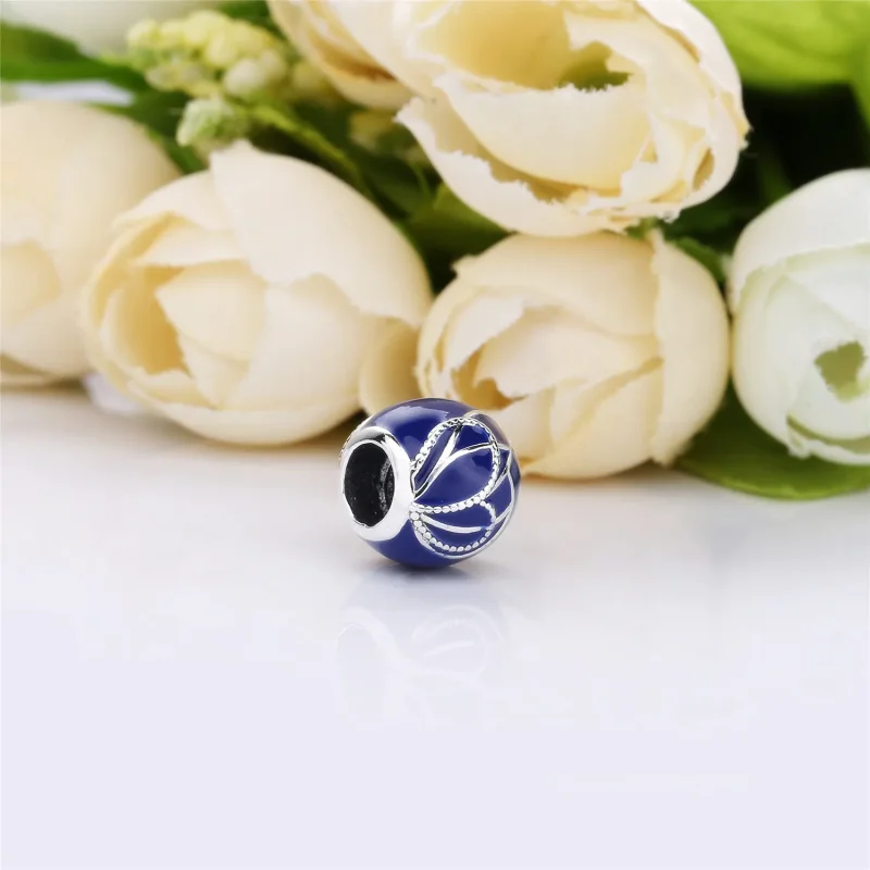 (zdjęcie do) Charms Niebieskie skrzydła, Srebro 0,925, Emalia – PANDORA PL - Wyświetl 3