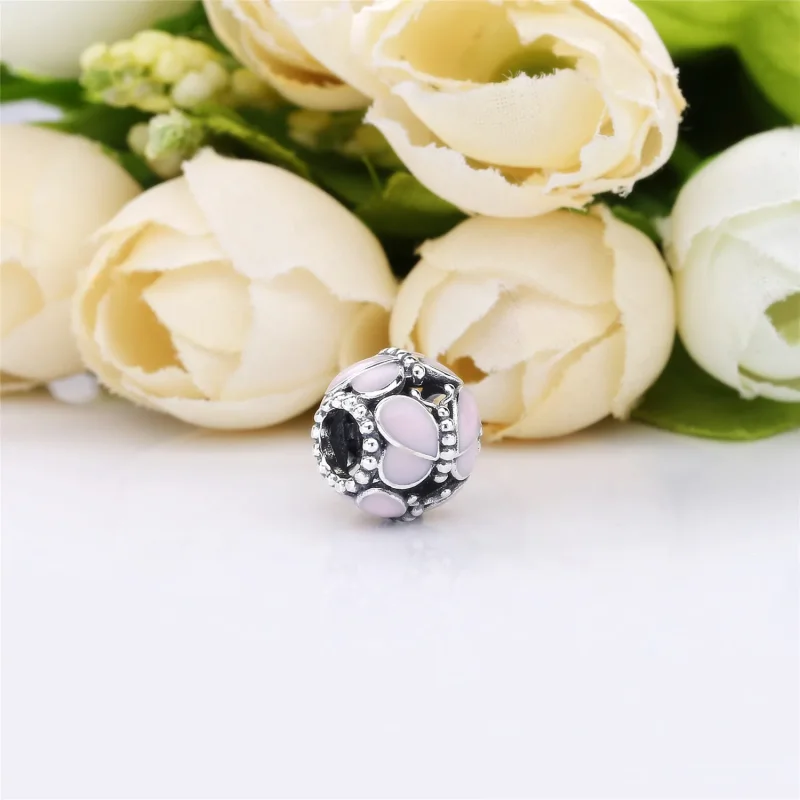 (zdjęcie do) Charms Różowe motyle, Srebro 0,925, Emalia – PANDORA PL - Wyświetl 3