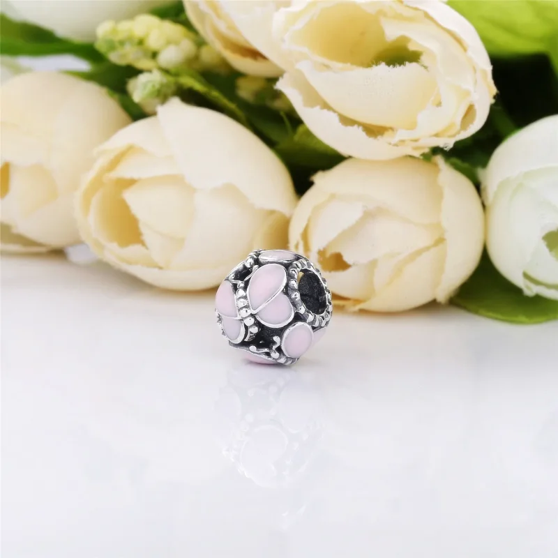 (zdjęcie do) Charms Różowe motyle, Srebro 0,925, Emalia – PANDORA PL - Wyświetl 5