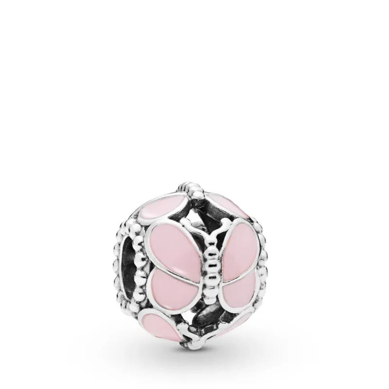 (zdjęcie do) Charms Różowe motyle, Srebro 0,925, Emalia – PANDORA PL