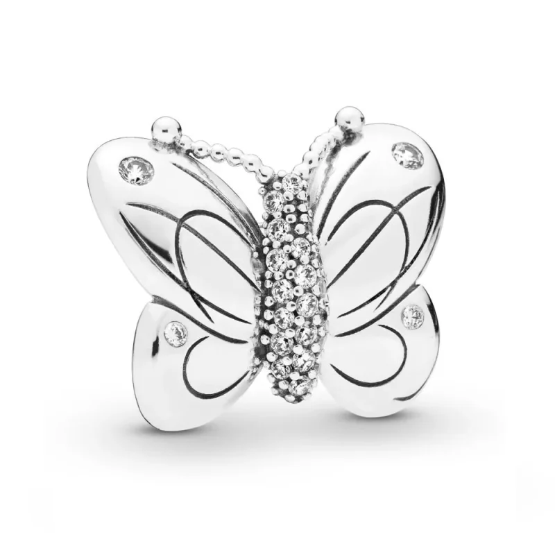(zdjęcie do) Charms Błyszczący motyl, PANDORA PL