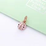Zawieszka Różowa biedronka, Pandora Rose, PANDORA Rose/MET, Emali