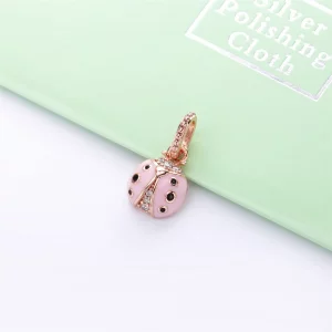 Zawieszka Różowa biedronka, Pandora Rose, PANDORA Rose/MET, Emali