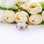 Charms Tęczowy motyl, Srebro 0,925, Szkło – PANDORA PL