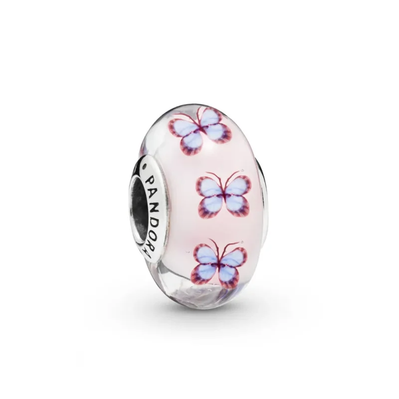 (zdjęcie do) Charms Tęczowy motyl, Srebro 0,925, Szkło – PANDORA PL