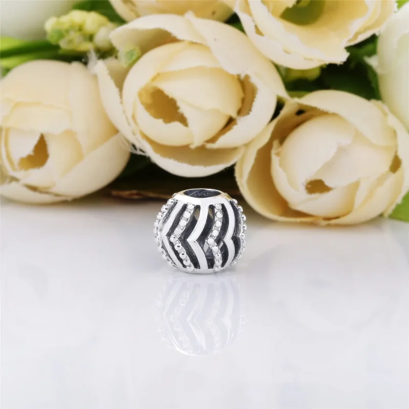 (zdjęcie do) PANDORA Stylowy Charm Życzenie w Srebrze Próby 925 - 797805 - Wyświetl 3
