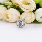 Charms Ażurowy kwiat, Srebro 0,925 – PANDORA PL