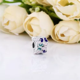 Charms Kolorowe motyle, Srebro 0,925, Emalia – PANDORA PL