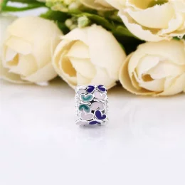 Charms Kolorowe motyle, Srebro 0,925, Emalia – PANDORA PL