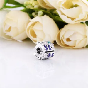 Charms Kolorowe motyle, Srebro 0,925, Emalia – PANDORA PL