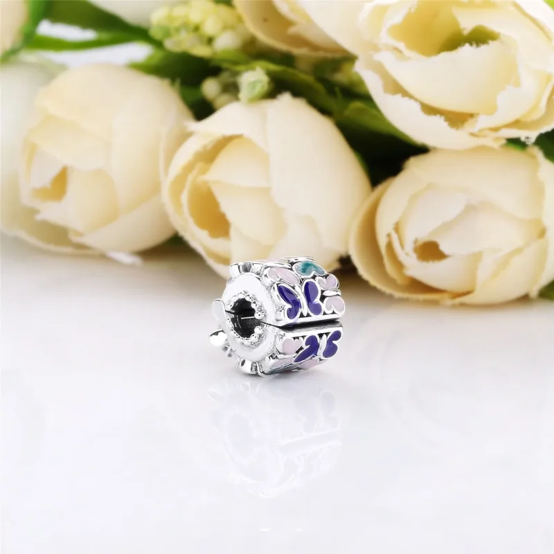 (zdjęcie do) Charms Kolorowe motyle, Srebro 0,925, Emalia – PANDORA PL - Wyświetl 4