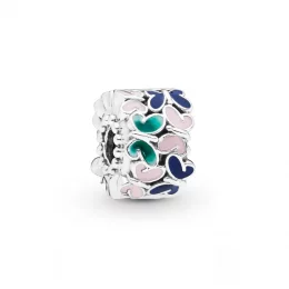 Charms Kolorowe motyle, Srebro 0,925, Emalia – PANDORA PL